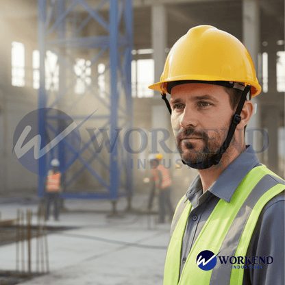 Barbuquejo de 3 Puntos para Casco de Seguridad Industrial (Paquete de 10 unidades)